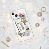 Puerto Iguazú Misiones Argentina Argentinian Flag iPhone Case 15 14 13 12 11 Pro Max Plus Mini Travel Souvenir Personalized Custom City Name