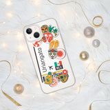 Uriangato Guanajuato Mexico Mexican Flag iPhone Case 15 14 13 12 11 Pro Max Plus Mini Travel Souvenir Personalized Custom City Name