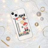 Vancouver British Columbia Canada Canadian Flag iPhone Case 15 14 13 12 11 Pro Max Plus Mini Travel Souvenir Personalized Custom City Name