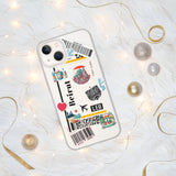 Beirut Lebanon Lebanese Flag iPhone Case 15 14 13 12 11 Pro Max Plus Mini Gift Travel Souvenir Personalized Custom City Name