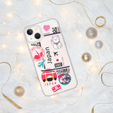 Japan Japanese Flag iPhone Case 15 14 13 12 11 Pro Max Plus Mini Travel Souvenir Tourist Beach Lover Food Destination Pride Patriot Gifts