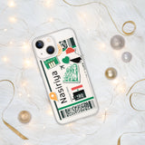 Nasiriyah Iraq Iraqi Flag iPhone Case 15 14 13 12 11 Pro Max Plus Mini Gift Travel Souvenir Personalized Custom City Name