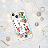 Cozumel Mexico Mexican Flag iPhone Case 15 14 13 12 11 Pro Max Plus Mini Gift Travel Souvenir Personalized Custom City Name