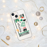 Nasiriyah Iraq Iraqi Flag iPhone Case 15 14 13 12 11 Pro Max Plus Mini Travel Souvenir Personalized Custom City Name