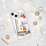 United States American Flag iPhone Case 15 14 13 12 11 Pro Max Plus Mini Travel Souvenir Personalized Custom City Name