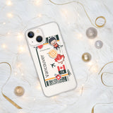 Vancouver British Columbia Canada Canadian Flag iPhone Case 15 14 13 12 11 Pro Max Plus Mini Travel Souvenir Personalized Custom City Name