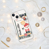 Oakville Ontario Canada Canadian Flag iPhone Case 15 14 13 12 11 Pro Max Plus Mini Travel Souvenir Personalized Custom City Name