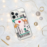 Algerien Algerische Flagge iPhone Hülle 15 14 13 12 11 Pro Max Plus Mini Geschenkideen Landkarte Skyline Geschenk für Sie Ihn Ideen Reise Souvenir