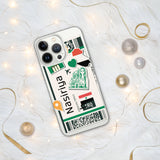 Nasiriyah Iraq Iraqi Flag iPhone Case 15 14 13 12 11 Pro Max Plus Mini Gift Travel Souvenir Personalized Custom City Name