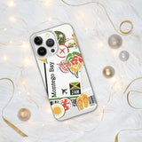 Montego Bay Jamaica Jamaican Flag iPhone Case 15 14 13 12 11 Pro Max Plus Mini Gift Travel Souvenir