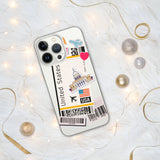 United States American Flag iPhone Case 15 14 13 12 11 Pro Max Plus Mini Travel Souvenir Personalized Custom City Name