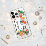 Uriangato Guanajuato Mexico Mexican Flag iPhone Case 15 14 13 12 11 Pro Max Plus Mini Travel Souvenir Personalized Custom City Name