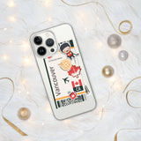 Vancouver British Columbia Canada Canadian Flag iPhone Case 15 14 13 12 11 Pro Max Plus Mini Travel Souvenir Personalized Custom City Name