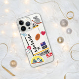 Adelaide Australia Australian Flag iPhone Case 15 14 13 12 11 Pro Max Plus Mini Travel Souvenir Tourist Beach Lover Food Pride Gifts