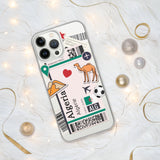 Algerien Algerische Flagge iPhone Hülle 15 14 13 12 11 Pro Max Plus Mini Geschenkideen Landkarte Skyline Geschenk für Sie Ihn Ideen Reise Souvenir