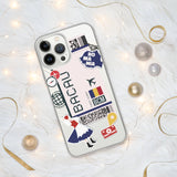 Funda para iPhone 15, 14, 13, 12 y 11 Pro Max Plus Mini con bandera de Rumanía, ideas de regalo, mapa del país, horizonte, regalo para ella y él, recuerdo de viaje