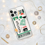 Nasiriyah Iraq Iraqi Flag iPhone Case 15 14 13 12 11 Pro Max Plus Mini Gift Travel Souvenir Personalized Custom City Name