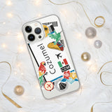 Cozumel Mexico Mexican Flag iPhone Case 15 14 13 12 11 Pro Max Plus Mini Gift Travel Souvenir Personalized Custom City Name