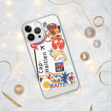 Cap-Haitien Haiti Haitian Flag iPhone Case 15 14 13 12 11 Pro Max Plus Mini Gift Travel Souvenir Personalized Custom City Name