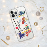 Batman Kurdistan Kurdish Flag iPhone Case 15 14 13 12 11 Pro Max Plus Mini Travel Souvenir Personalized Custom City Name