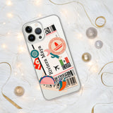 Riviera Maya Quintana Roo Mexico Mexican Flag iPhone Case 15 14 13 12 11 Pro Max Plus Mini Travel Souvenir Personalized Custom City Name