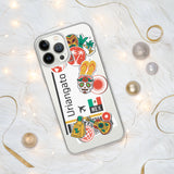 Uriangato Guanajuato Mexico Mexican Flag iPhone Case 15 14 13 12 11 Pro Max Plus Mini Travel Souvenir Personalized Custom City Name