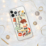 Longueuil Quebec Canada Canadian Flag iPhone Case 15 14 13 12 11 Pro Max Plus Mini Travel Souvenir Personalized Custom City Name