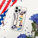 Delray Beach Florida iPhone Case 15 14 13 12 11 Pro Max Plus Mini Travel Souvenir Tourist Beach Lover Food Destination Pride Patriot Gifts