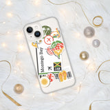 Montego Bay Jamaica Jamaican Flag iPhone Case 15 14 13 12 11 Pro Max Plus Mini Travel Souvenir Personalized Custom City Name