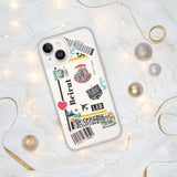 Beirut Lebanon Lebanese Flag iPhone Case 15 14 13 12 11 Pro Max Plus Mini Gift Travel Souvenir Personalized Custom City Name