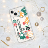 Damascus Syria Syrian Clear iPhone 14 13 12 11 XS  Pro Max Mini Case Cute iPhone case Personalized Custom City Name
