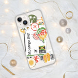 Montego Bay Jamaica Jamaican Flag iPhone Case 15 14 13 12 11 Pro Max Plus Mini Gift Travel Souvenir