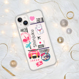 Shinjuku City 新宿区 Tokyo Japan Japanese Flag iPhone Case 15 14 13 12 11 Pro Max Plus Mini Gift Travel Souvenir Personalized Custom City Name