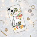 Montego Bay Jamaica Jamaican Flag iPhone Case 15 14 13 12 11 Pro Max Plus Mini Travel Souvenir Personalized Custom City Name