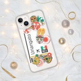 Uriangato Guanajuato Mexico Mexican Flag iPhone Case 15 14 13 12 11 Pro Max Plus Mini Travel Souvenir Personalized Custom City Name