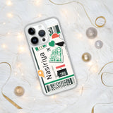Nasiriyah Iraq Iraqi Flag iPhone Case 15 14 13 12 11 Pro Max Plus Mini Gift Travel Souvenir Personalized Custom City Name