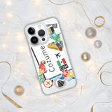 Cozumel Mexico Mexican Flag iPhone Case 15 14 13 12 11 Pro Max Plus Mini Gift Travel Souvenir Personalized Custom City Name