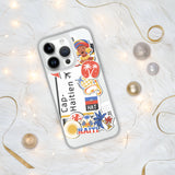 Cap-Haitien Haiti Haitian Flag iPhone Case 15 14 13 12 11 Pro Max Plus Mini Gift Travel Souvenir Personalized Custom City Name