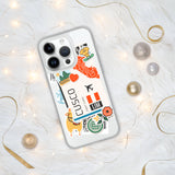 Cusco Peru Peruvian Flag iPhone Case 15 14 13 12 11 Pro Max Plus Mini Travel Souvenir Personalized Custom City Name