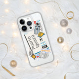 Puerto Iguazú Misiones Argentina Argentinian Flag iPhone Case 15 14 13 12 11 Pro Max Plus Mini Travel Souvenir Personalized Custom City Name