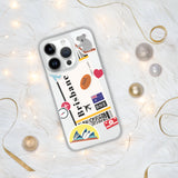 Brisbane Australia Australian Flag iPhone Case 15 14 13 12 11 Pro Max Plus Mini Travel Souvenir Tourist Beach Lover Food Pride Gifts