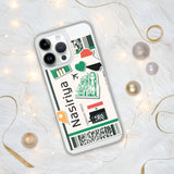 Nasiriyah Iraq Iraqi Flag iPhone Case 15 14 13 12 11 Pro Max Plus Mini Gift Travel Souvenir Personalized Custom City Name