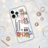 Dominican Republic República Dominicana Flag iPhone Case 15 14 13 12 11 Pro Max Plus Mini Travel Souvenir Personalized Custom City Name