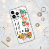 Uriangato Guanajuato Mexico Mexican Flag iPhone Case 15 14 13 12 11 Pro Max Plus Mini Travel Souvenir Personalized Custom City Name