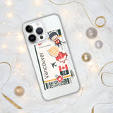 Vancouver British Columbia Canada Canadian Flag iPhone Case 15 14 13 12 11 Pro Max Plus Mini Travel Souvenir Personalized Custom City Name