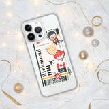 Richmond Hill Ontario Canada Canadian Flag iPhone Case 15 14 13 12 11 Pro Max Plus Mini Travel Souvenir Personalized Custom City Name