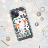 Algerien Algerische Flagge iPhone Hülle 15 14 13 12 11 Pro Max Plus Mini Geschenkideen Landkarte Skyline Geschenk für Sie Ihn Ideen Reise Souvenir