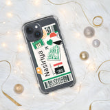 Nasiriyah Iraq Iraqi Flag iPhone Case 15 14 13 12 11 Pro Max Plus Mini Gift Travel Souvenir Personalized Custom City Name