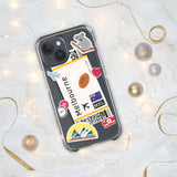 Melbourne Australia Australian Flag iPhone Case 15 14 13 12 11 Pro Max Plus Mini Gift Travel Souvenir Personalized Custom City Name