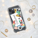 Cozumel Mexico Mexican Flag iPhone Case 15 14 13 12 11 Pro Max Plus Mini Gift Travel Souvenir Personalized Custom City Name